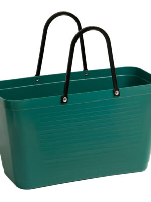 Väska Hinza Stor Mörkgrön - Green Plastic