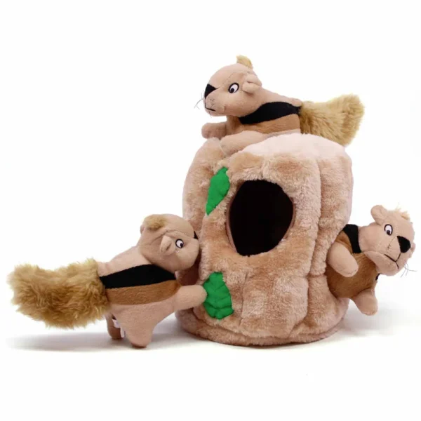 Hundleksak Hide A Squirrel